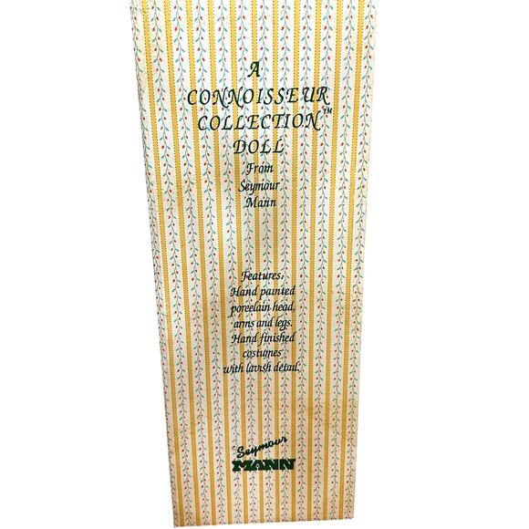 Connoisseur Collection Doll by Seymour Mann 1997 "The Bear Collector" NEW in Box - Picture 11 of 12